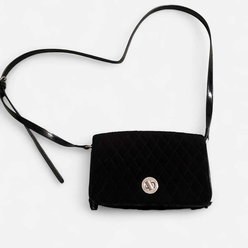 Vera Bradley Black Quilted Crossbody Bag